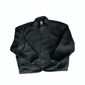 Nike Sherpa Fleece Jacket (Black/Black)